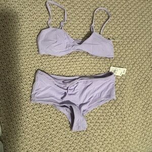 Aerie Light Purple Bikini
